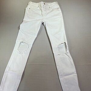 We The Free White Jeans